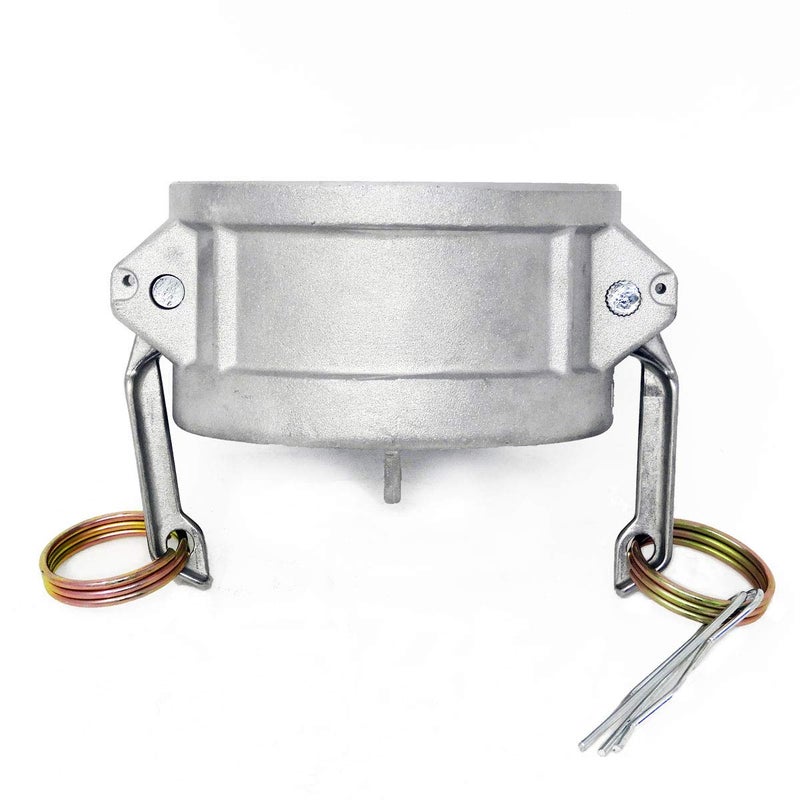 Gloxco Cam and Groove Fitting, Aluminum, Type DC, 3" Dust Cap (CAM-30-DC-AL) - Image 1